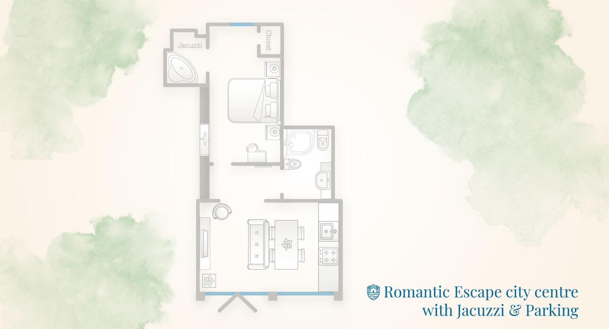 Romantic Escape City Centre With Jacuzzi & Parking By Rent All 科莫 外观 照片